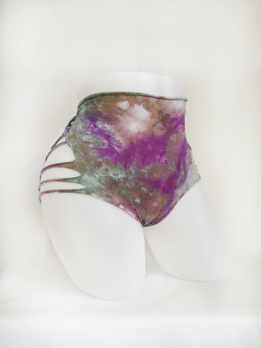 Wood Elf Panties ~ Medium ~ Purple, Green, Brown