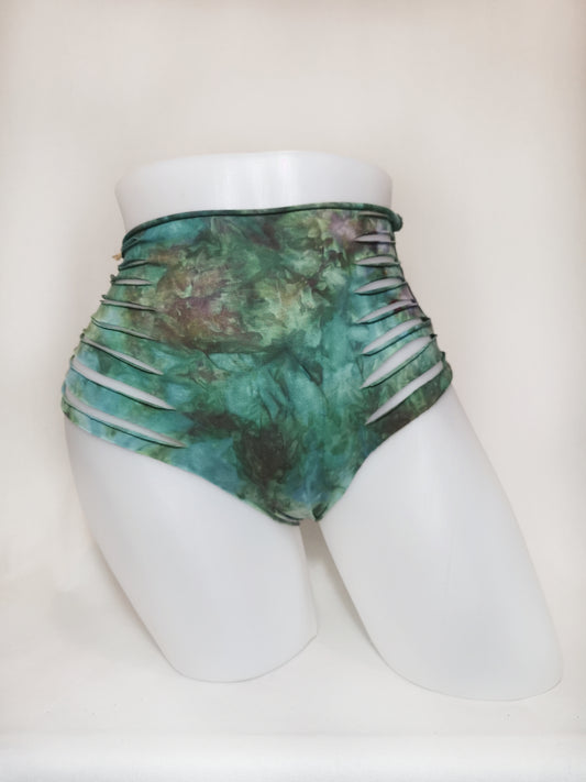 Mermaid Panties ~ Small ~ Green, Purple
