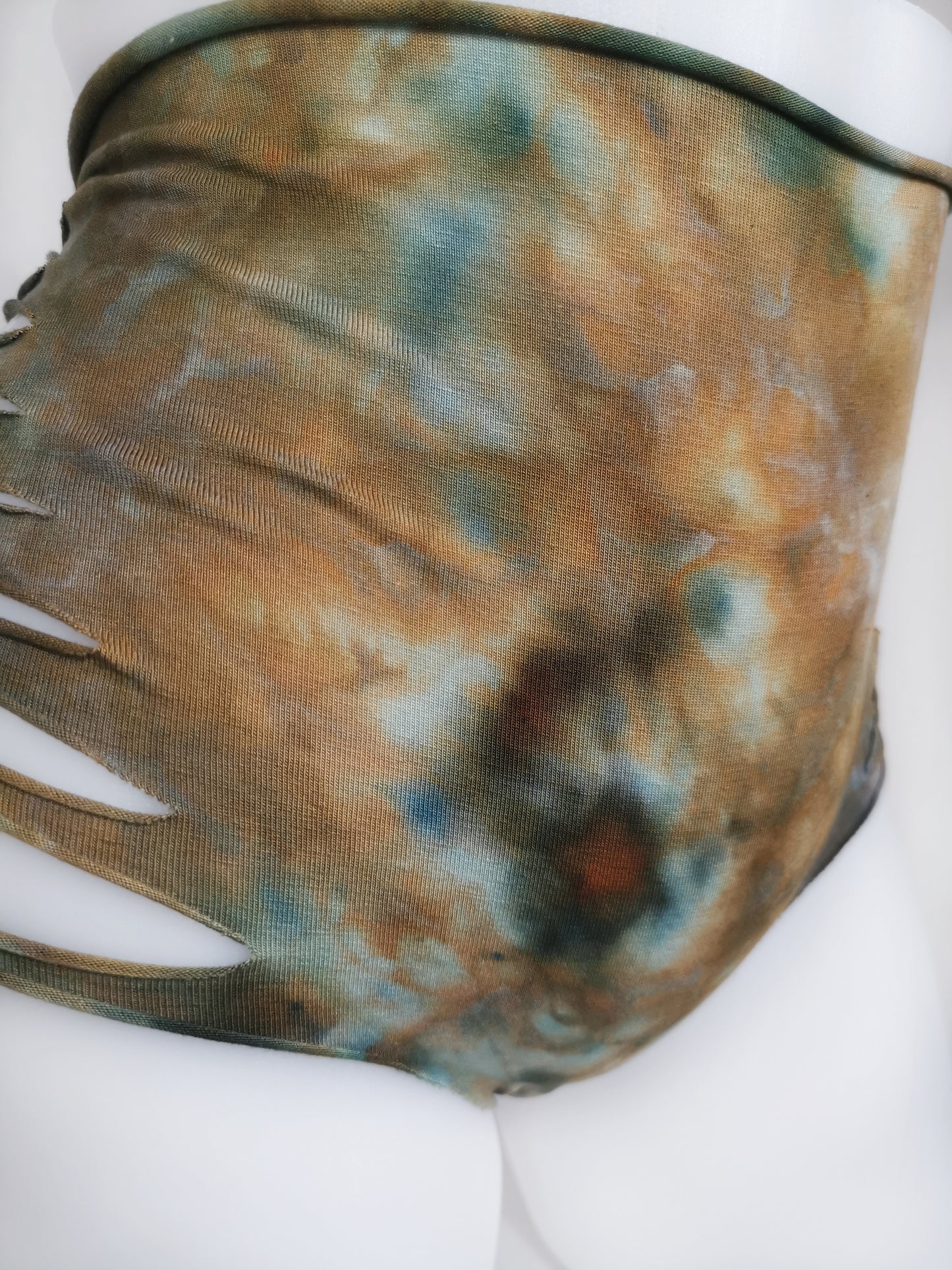 Sky Moss Panties ~ Large ~ Brown, Blue, Green