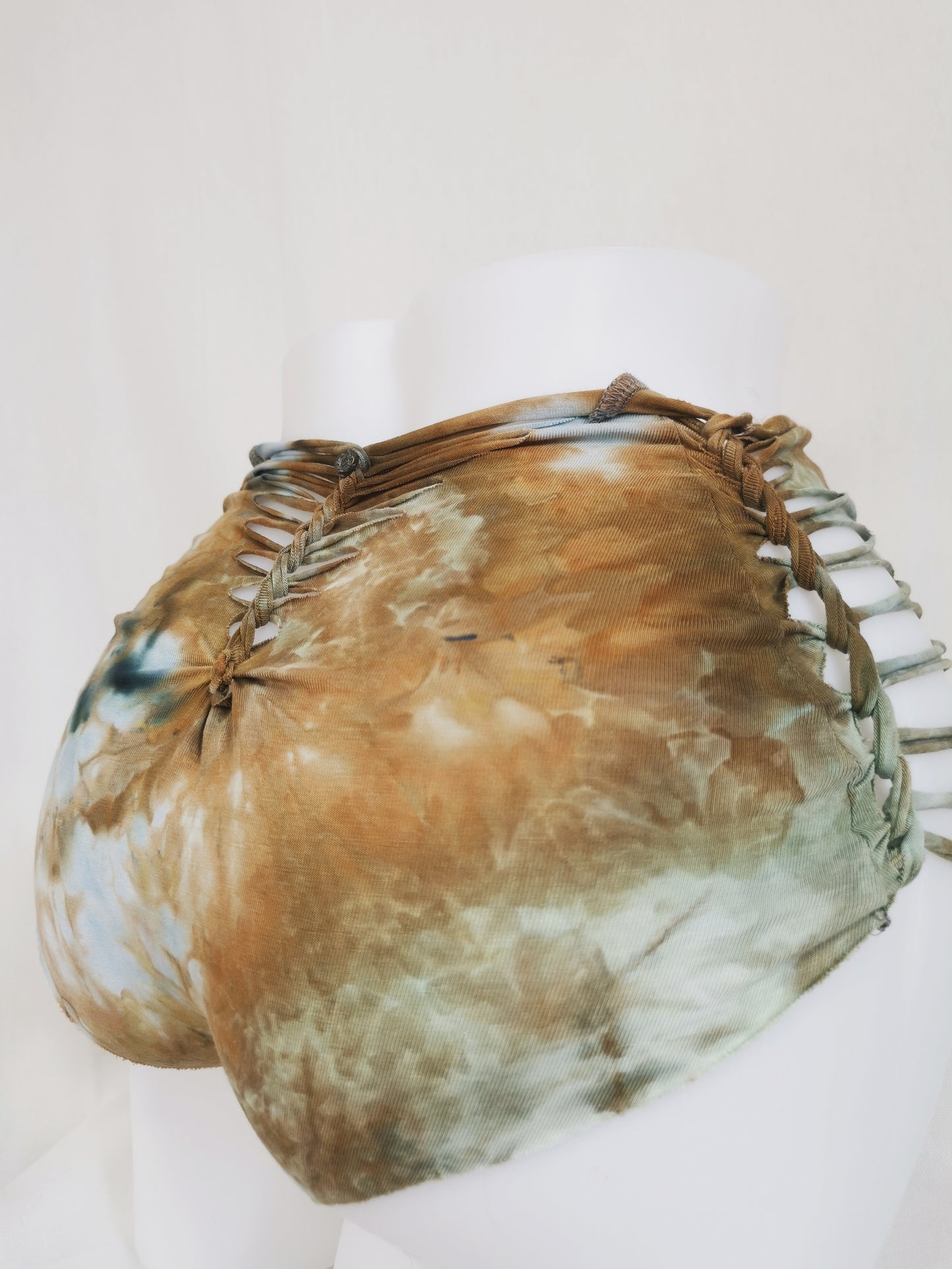 Sky Moss Panties ~ Medium ~ Green, Brown, Khaki, Light Blue