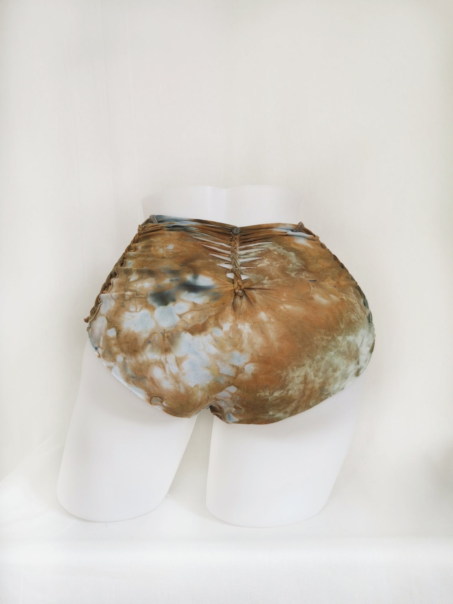 Sky Moss Panties ~ Medium ~ Green, Brown, Khaki, Light Blue