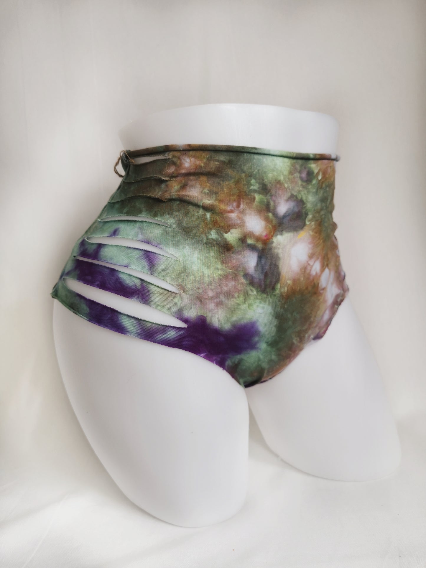 Wood Elf Panties ~ Large ~ Purple, Pink, Green, Brown