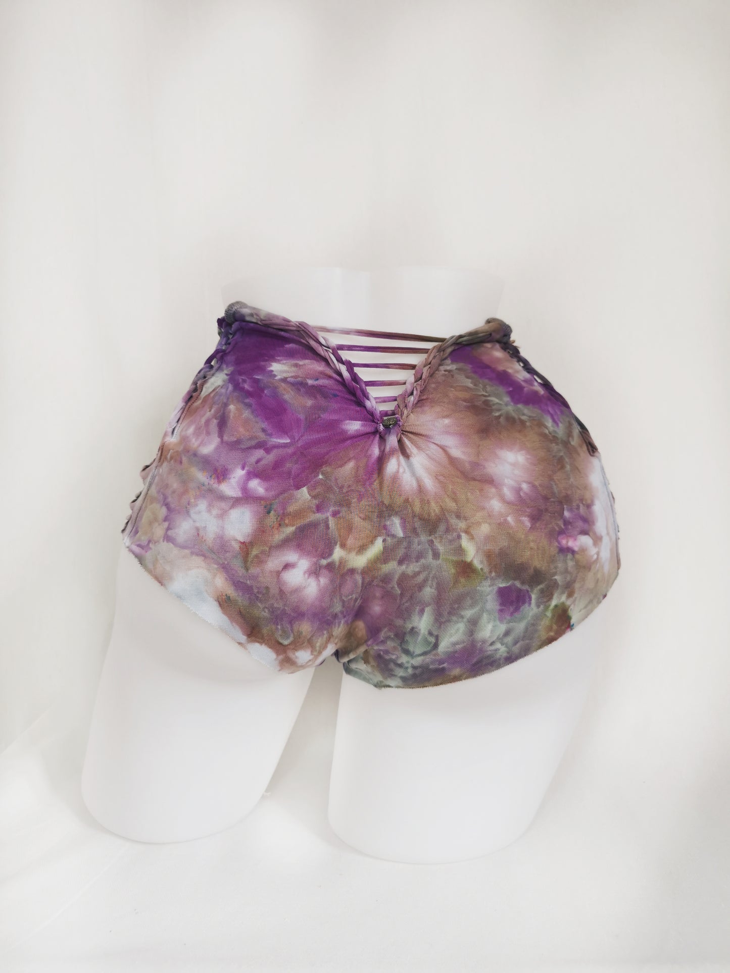 Wood Elf Panties ~ Medium ~ Purple, Green, Brown