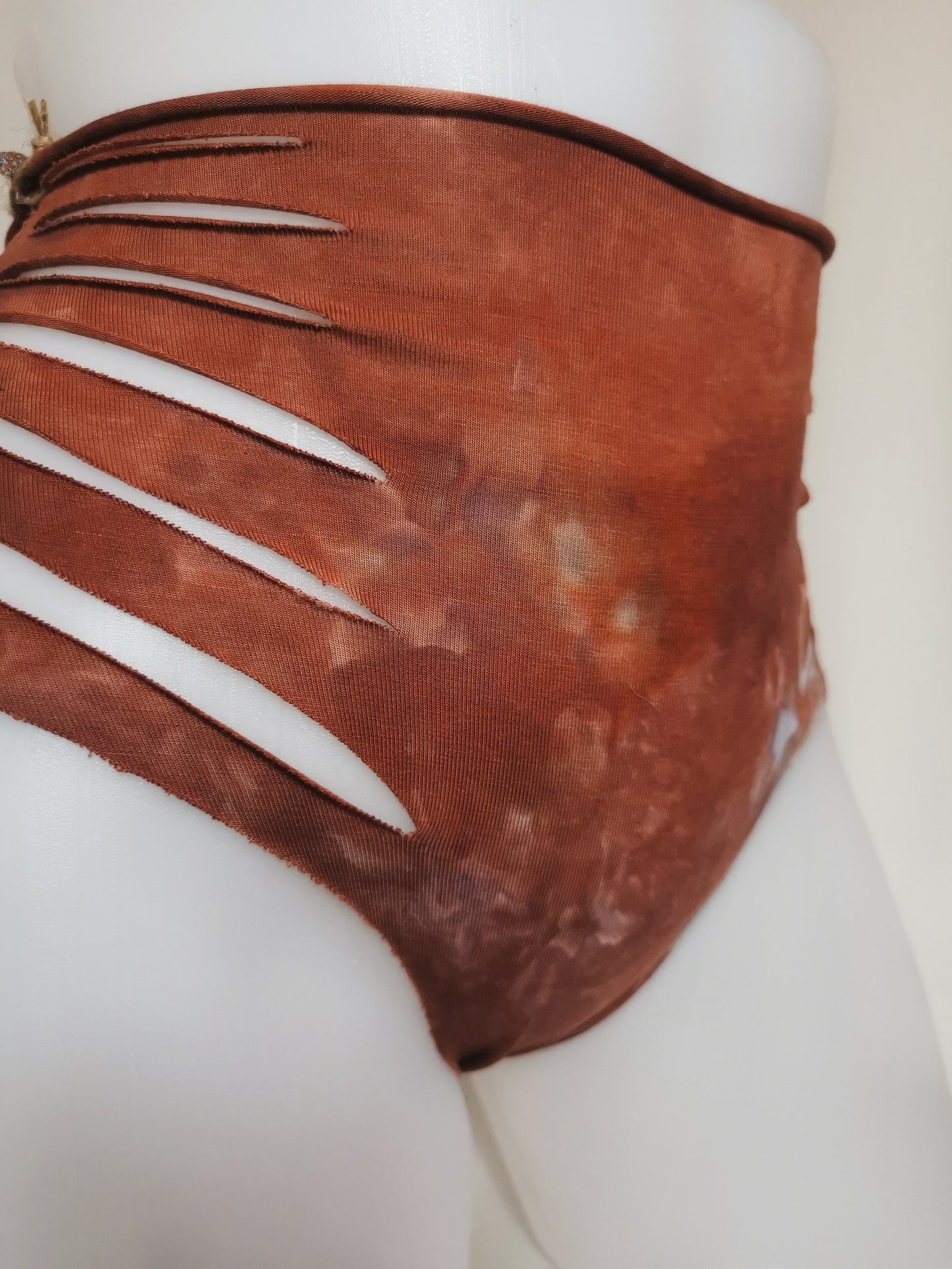 Red Ritual Panties ~ Small ~ Red, Burnt Orange