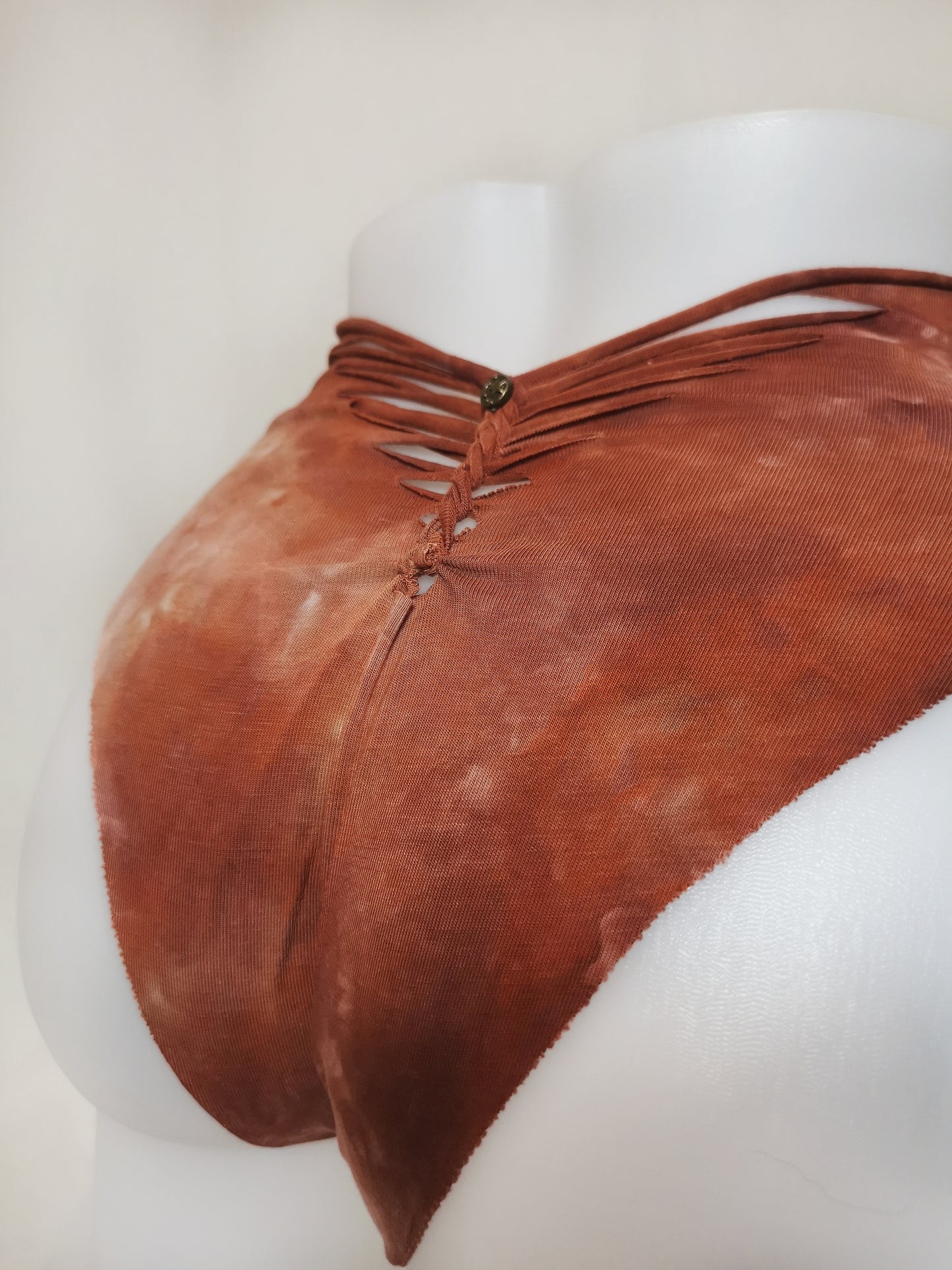 Red Ritual Panties ~ Small ~ Red, Burnt Orange