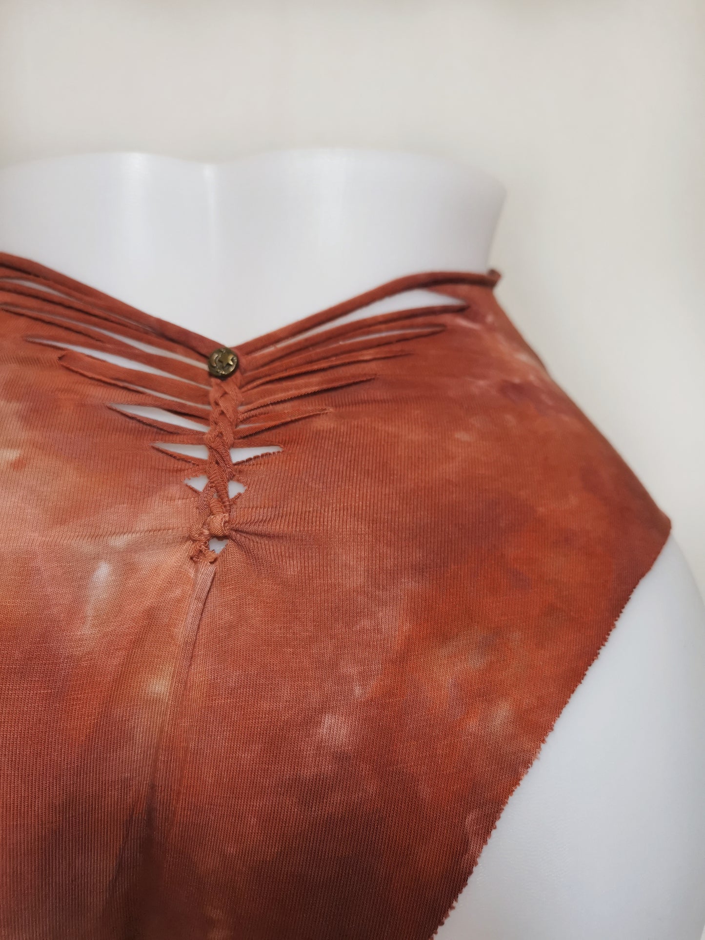 Red Ritual Panties ~ Small ~ Red, Burnt Orange