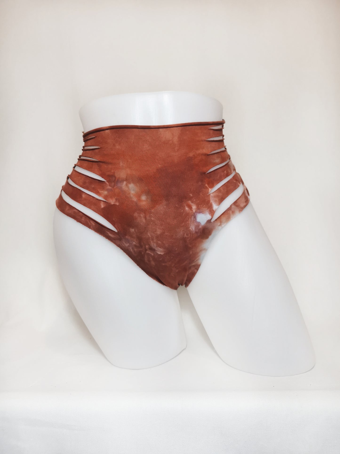 Red Ritual Panties ~ Small ~ Red, Burnt Orange