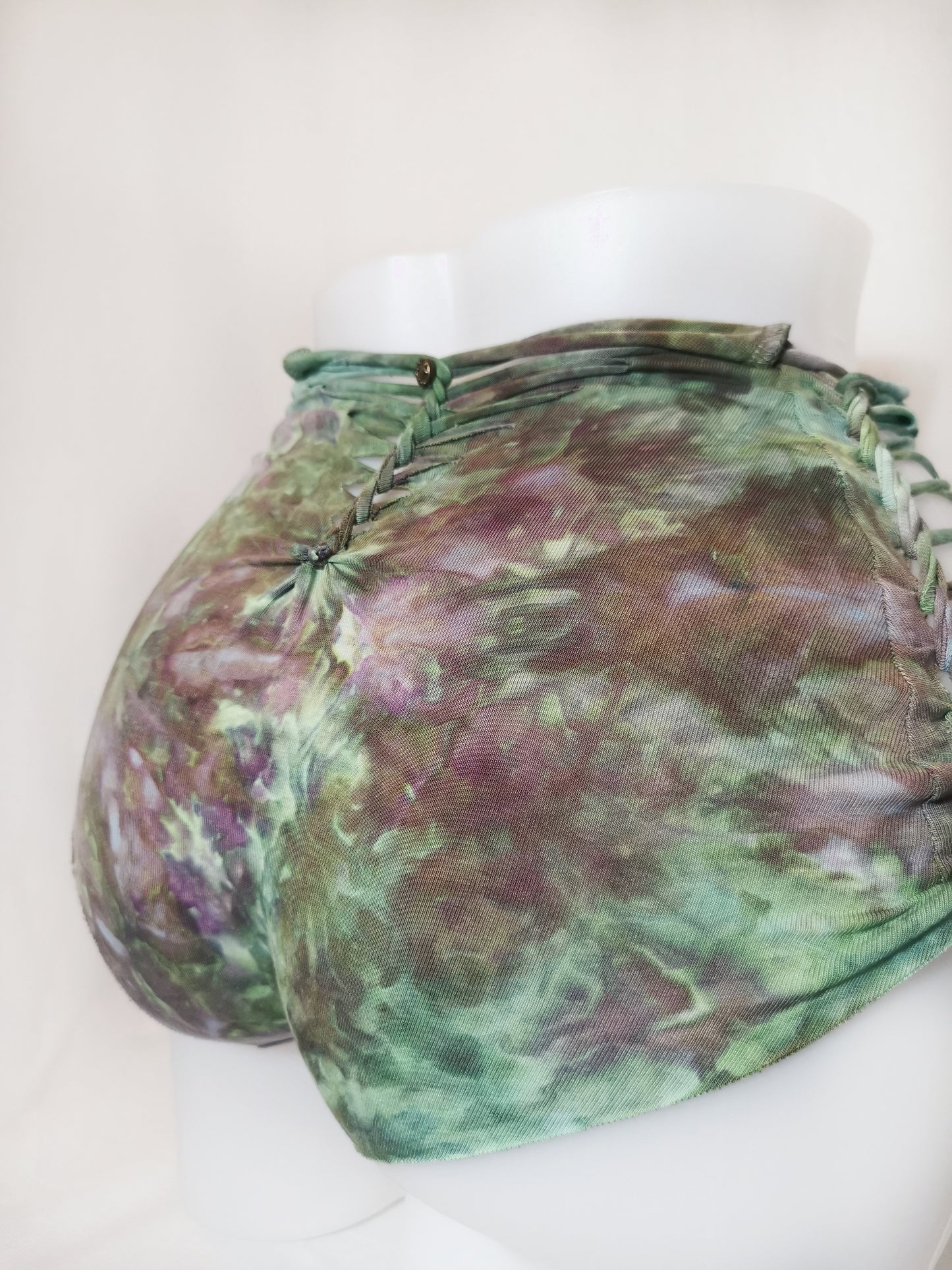 Mermaid Panties ~ Small ~ Green, Purple
