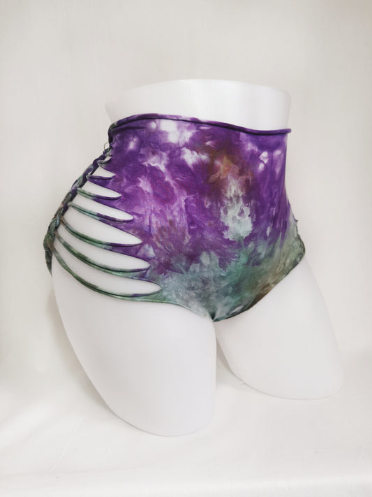 Wood Elf Panties ~ Large ~ Purple, Green, Brown