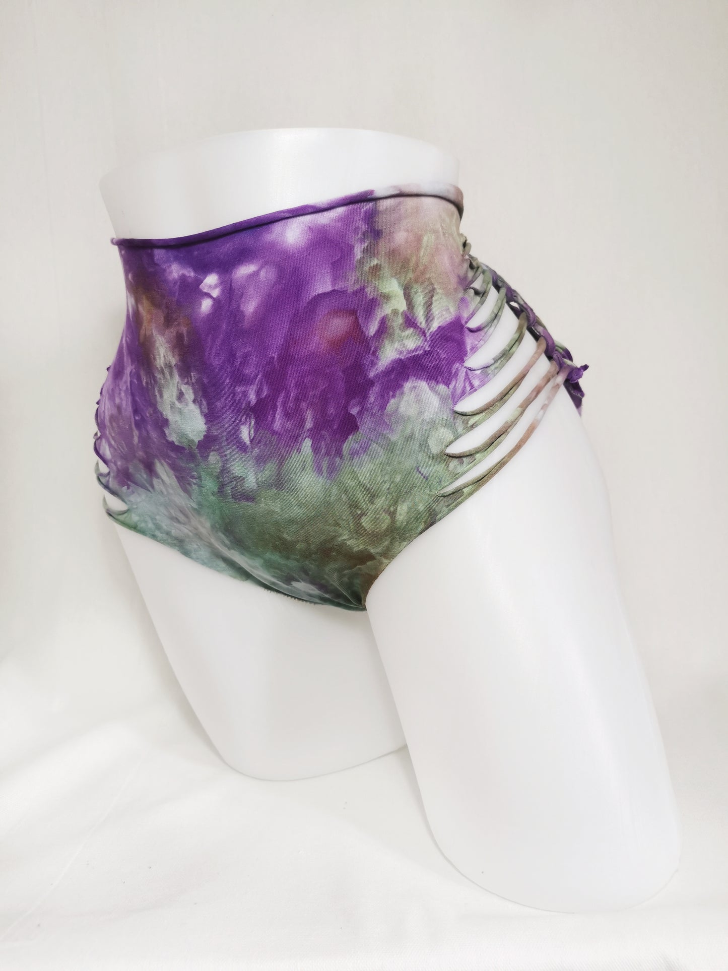 Wood Elf Panties ~ Large ~ Purple, Green, Brown