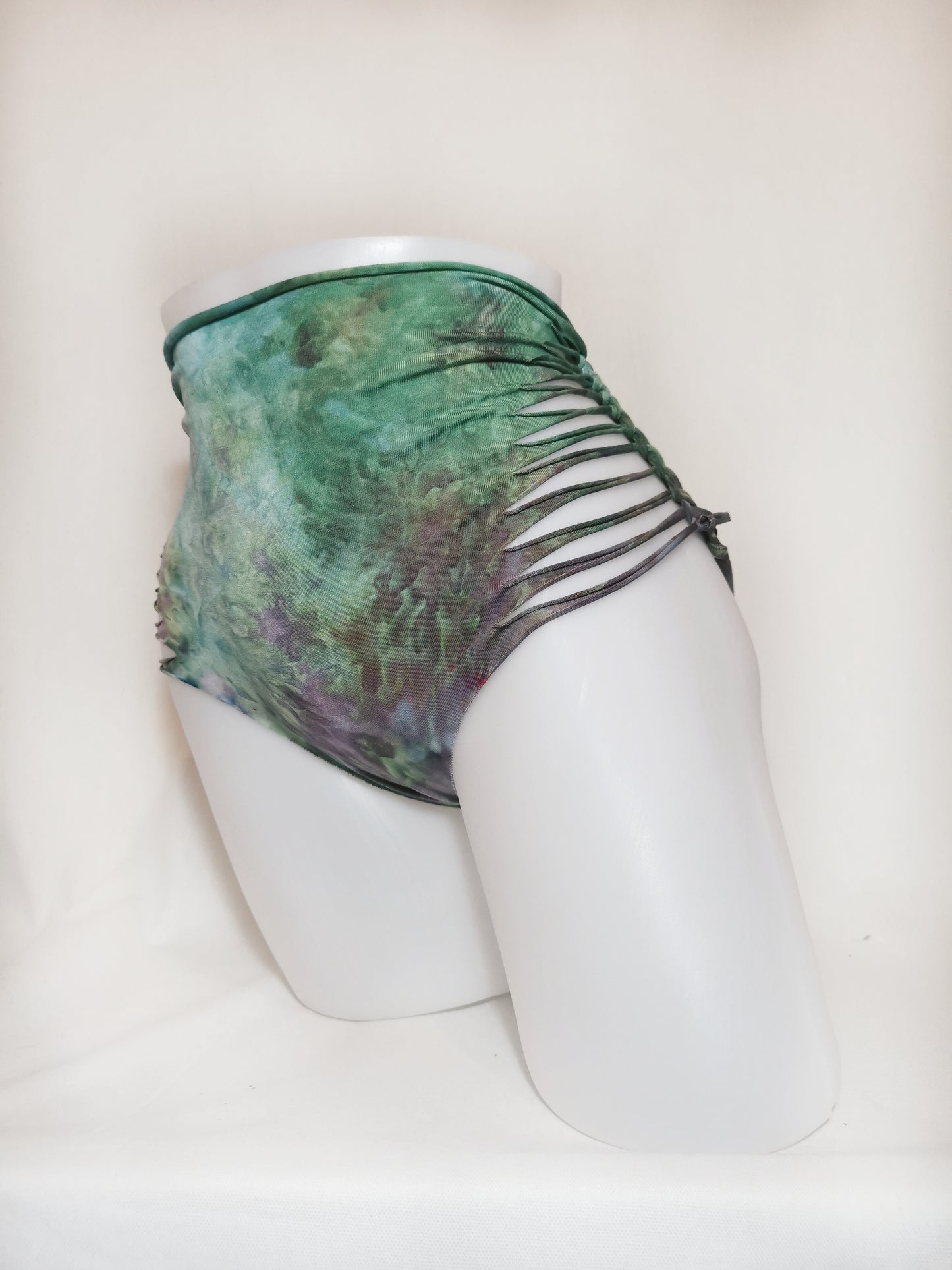 Mermaid Panties ~ Small ~ Green, Purple