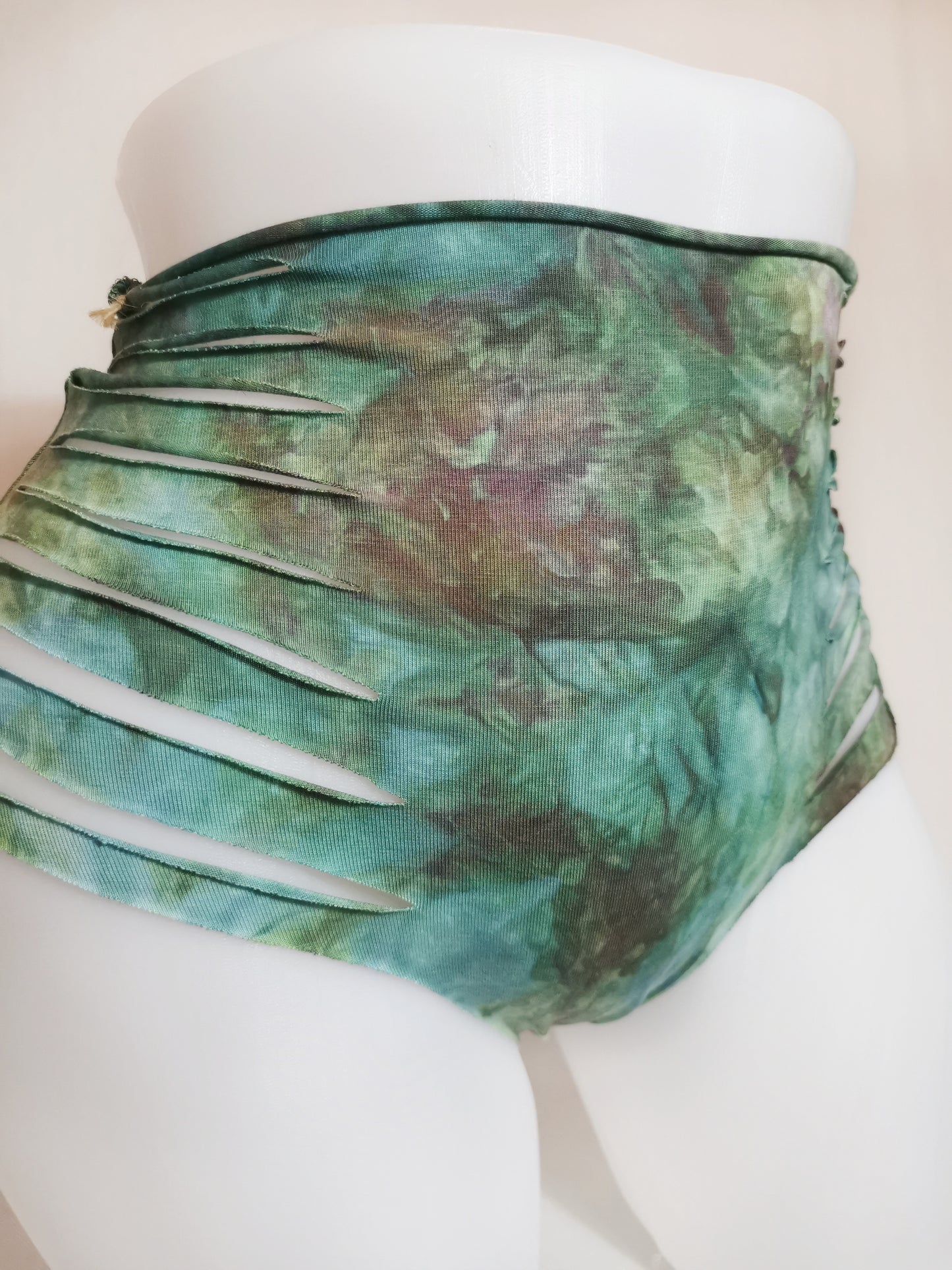Mermaid Panties ~ Small ~ Green, Purple