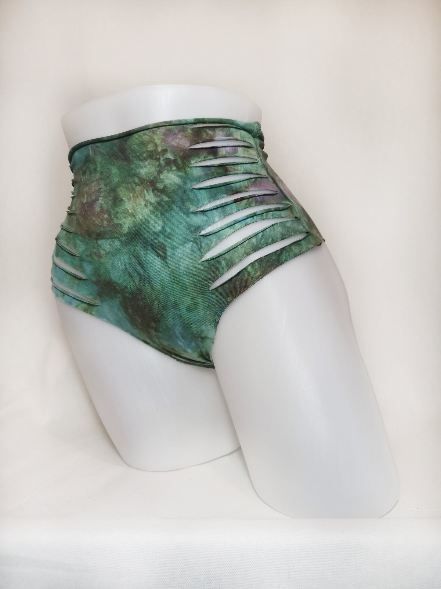 Mermaid Panties ~ Small ~ Green, Purple