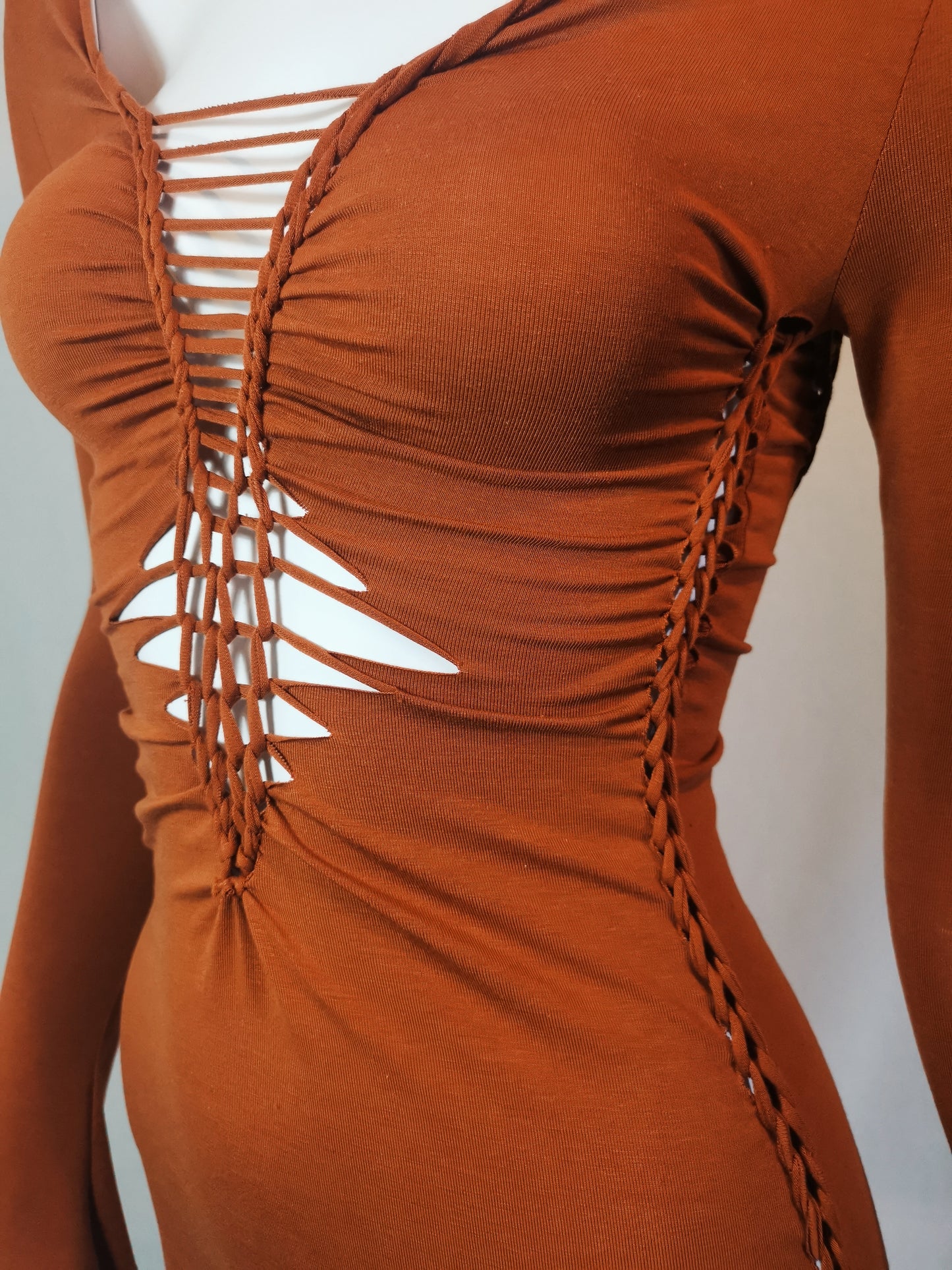 Magic Flare Sleeve Mini Dress - Bamboo Jersey