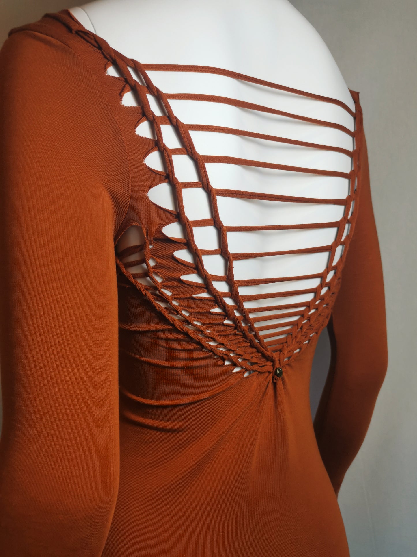 Magic Flare Sleeve Mini Dress - Bamboo Jersey